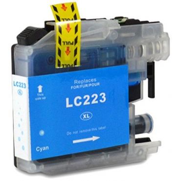 Compatible LC 223 Cartouche Cyan Haute Capacité