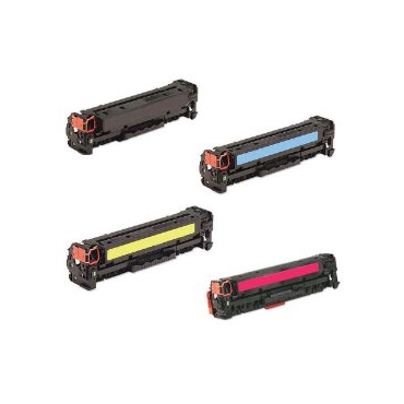 Compatible CE410/1/2/3 (305A) High Capacity Combo Pack -  4 Toners 